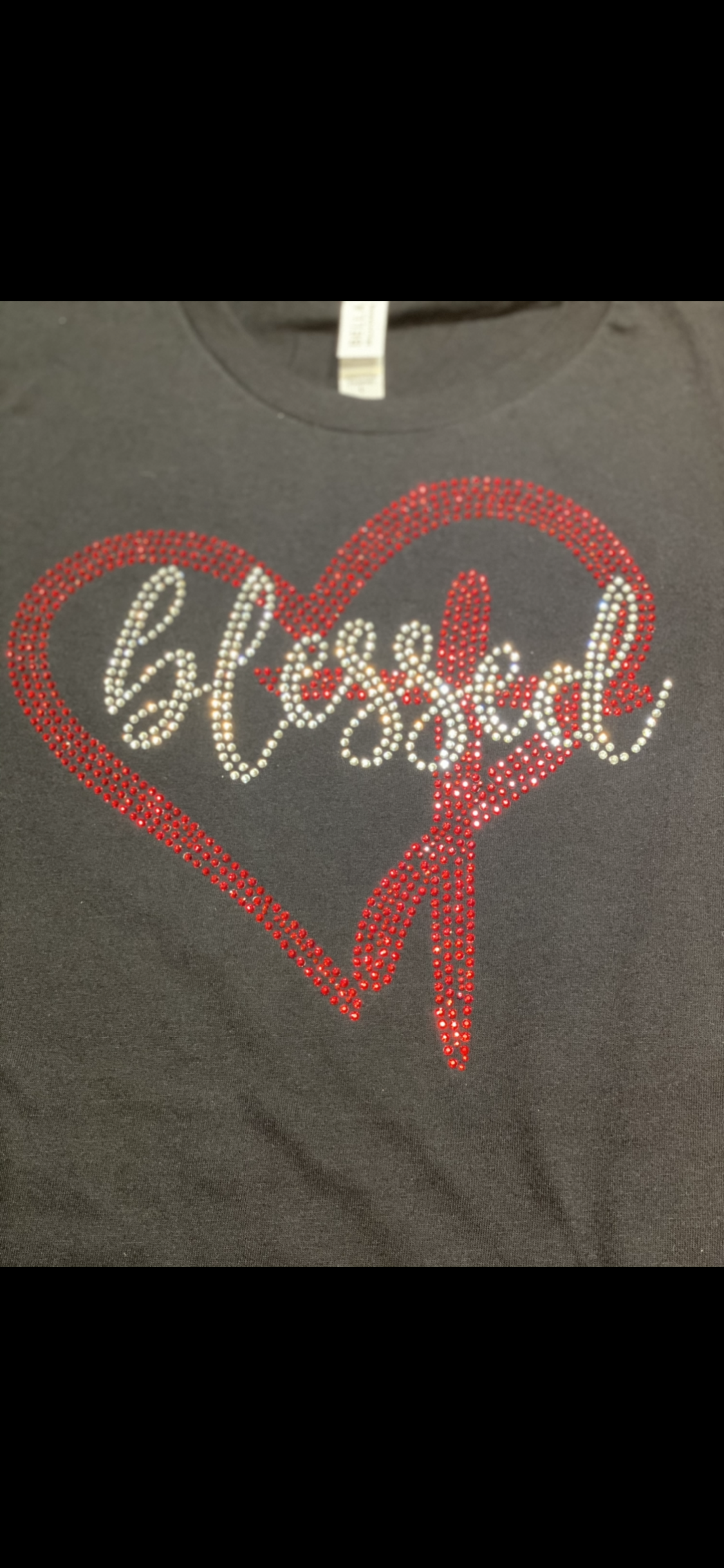 Blessed Rhinestone T-shirt