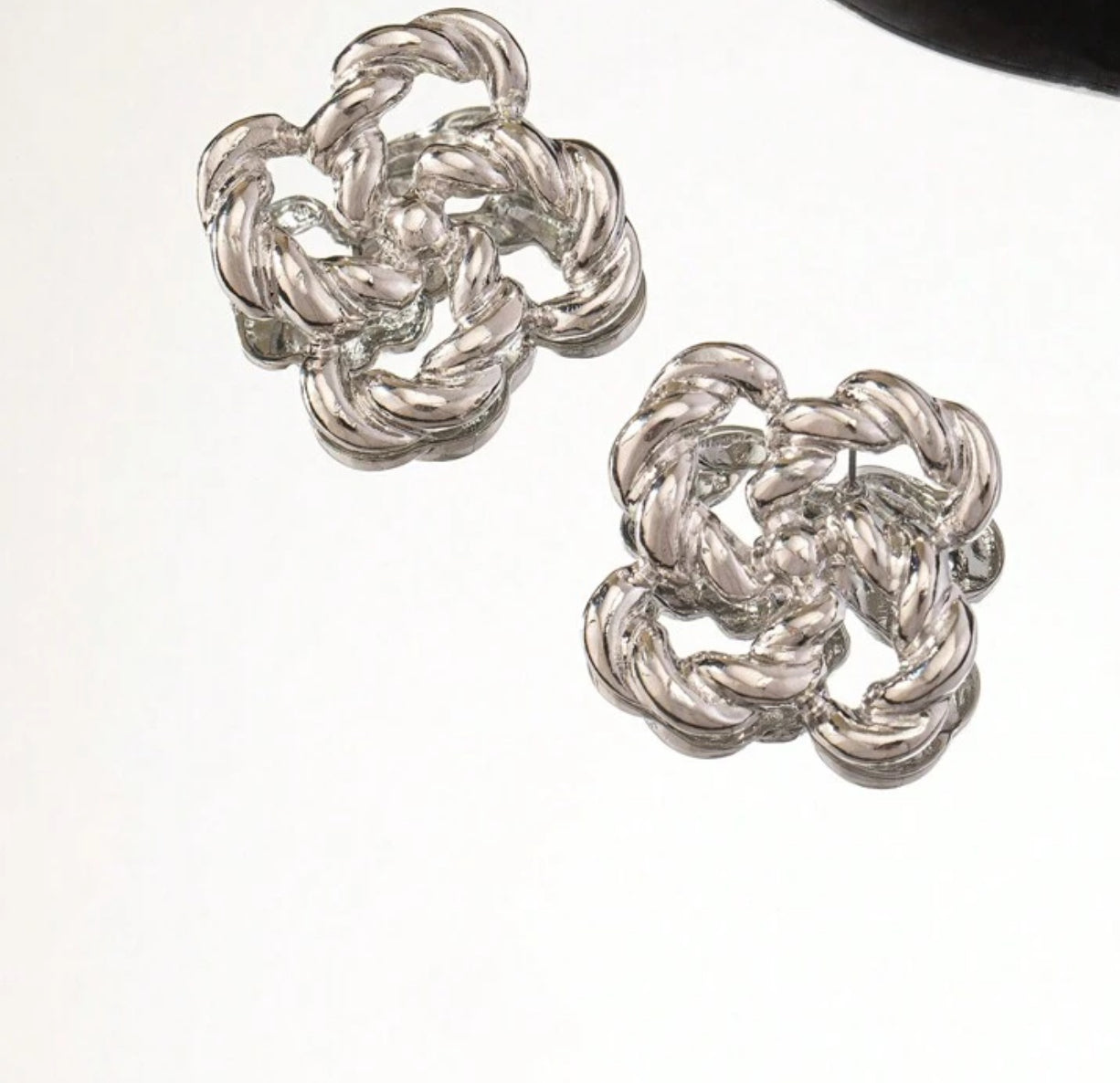 Omega Statement Earrings