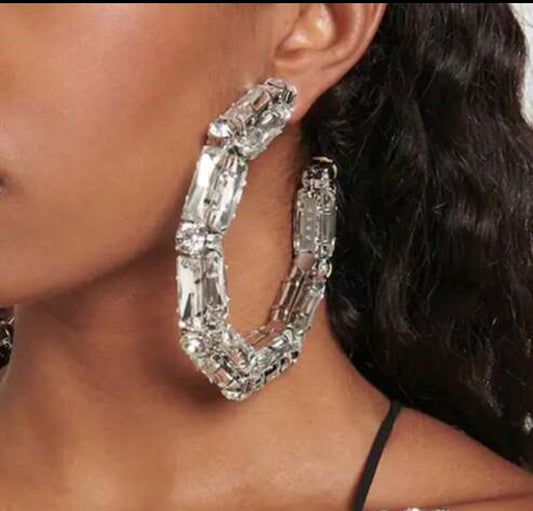 Ariya Crystal Hoop