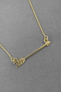 Trish Arrow Charm Necklace