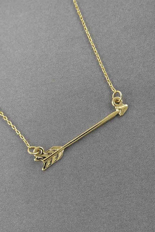 Trish Arrow Charm Necklace
