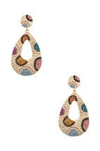 Tyra Teardrop Earrings in Gold