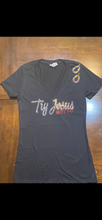 Load image into Gallery viewer, Try Jesus Black Bling T-Shirt
