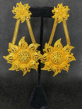 Load image into Gallery viewer, Golden Sunrise - 22KT Gold Plated Earrings

