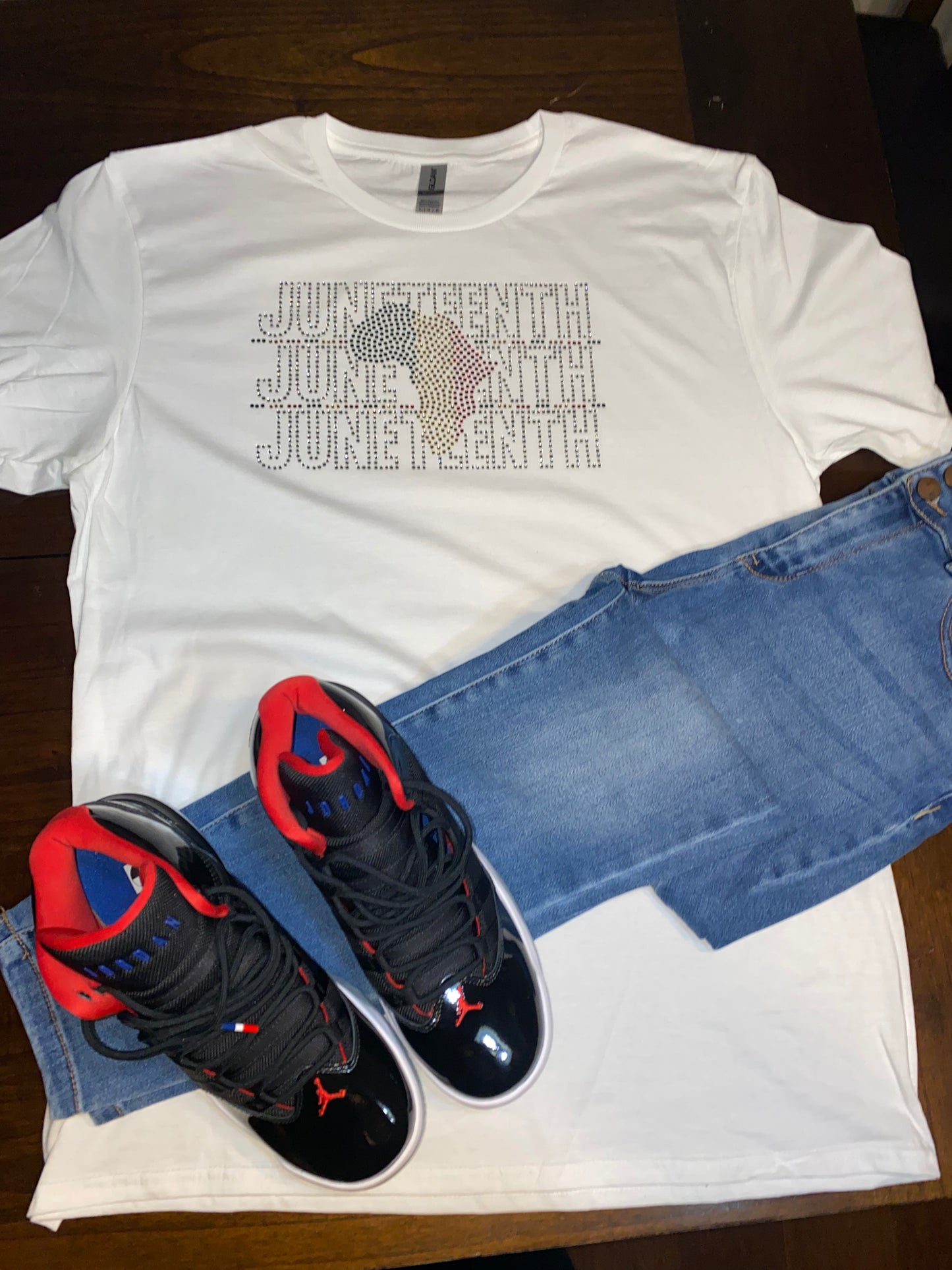 Juneteenth On Repeat Tshirt