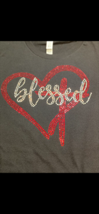 Blessed Rhinestone T-shirt