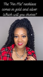 Pin Me - Safety Pin Chain Necklace