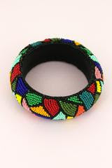 Selah Multi-Color Beaded Bangle